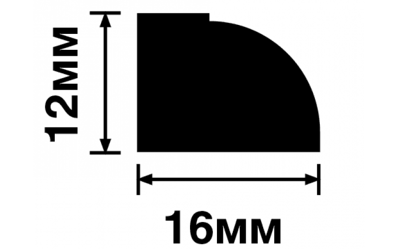 Молдинг HI WOOD D16V1