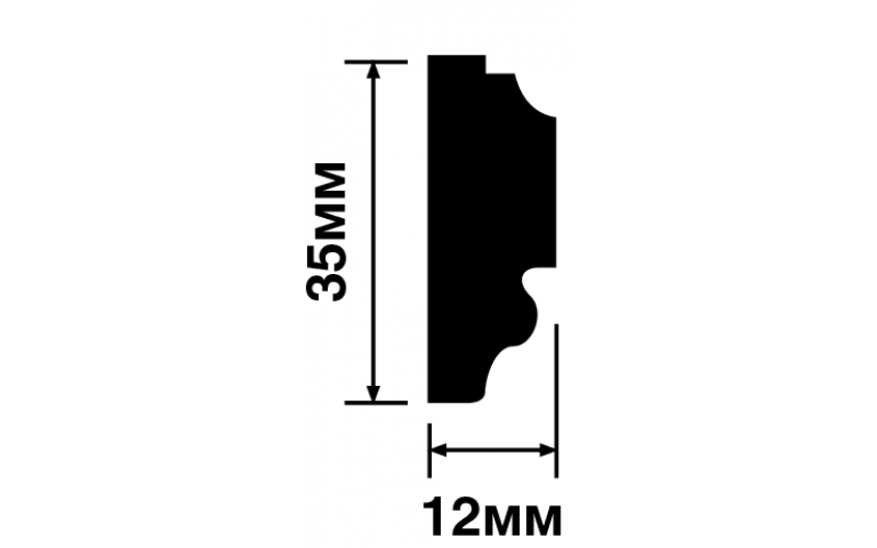 Молдинг HI WOOD D35V1