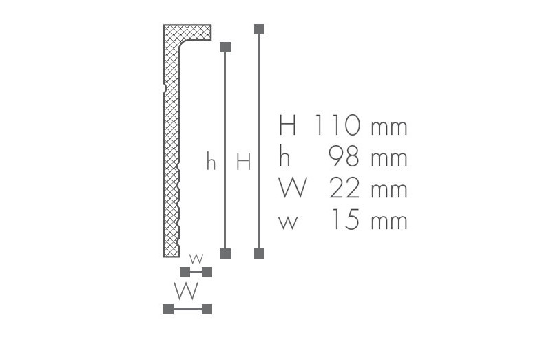 Плинтус NMC Wallstyl CF-2