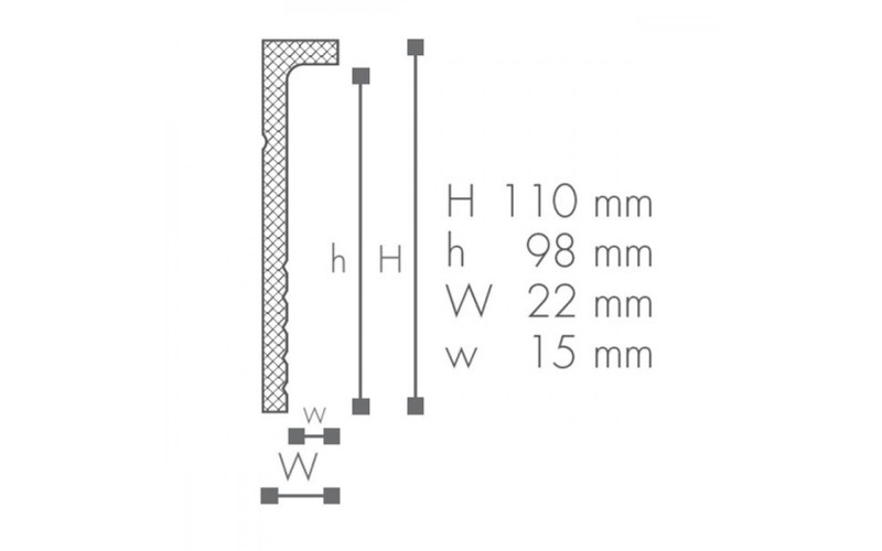 Плинтус NMC Wallstyl CF-2