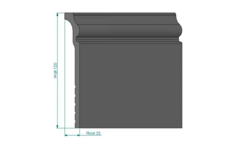 Плинтус NMC Wallstyl CF-3