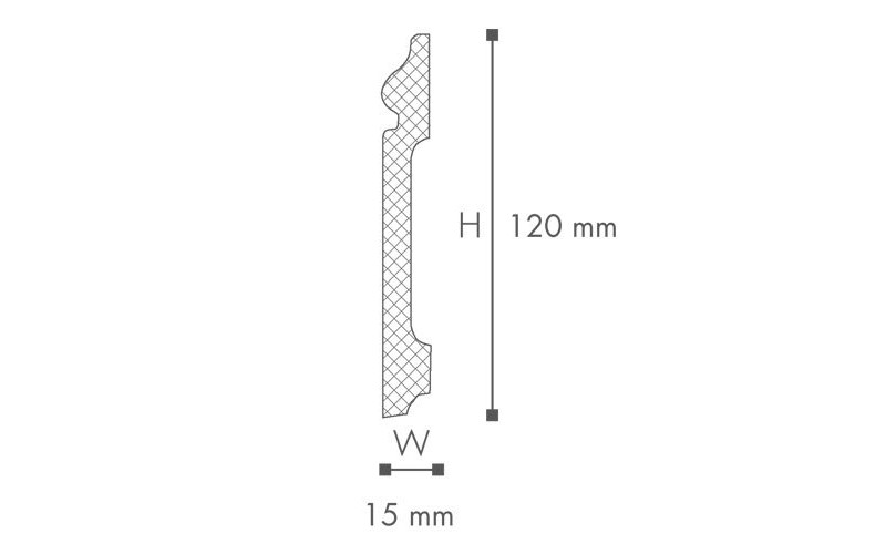 Плинтус NMC Wallstyl FL2 FLEX