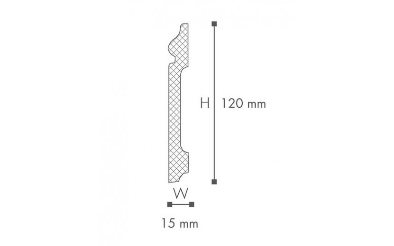 Плинтус NMC Wallstyl FL2 FLEX