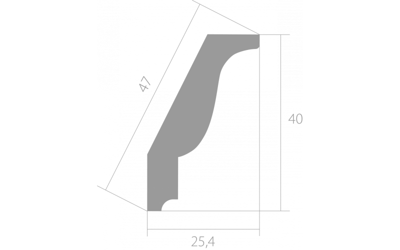 Карниз Ultrawood CR 025