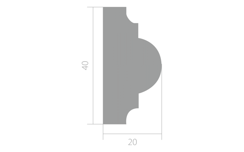 Молдинг Ultrawood U 021 i