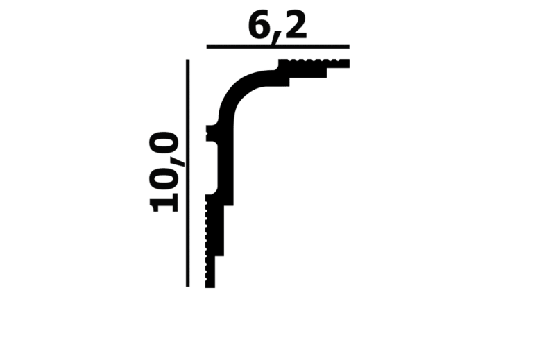 Лепной Декор Perfect Plus Карниз P102
