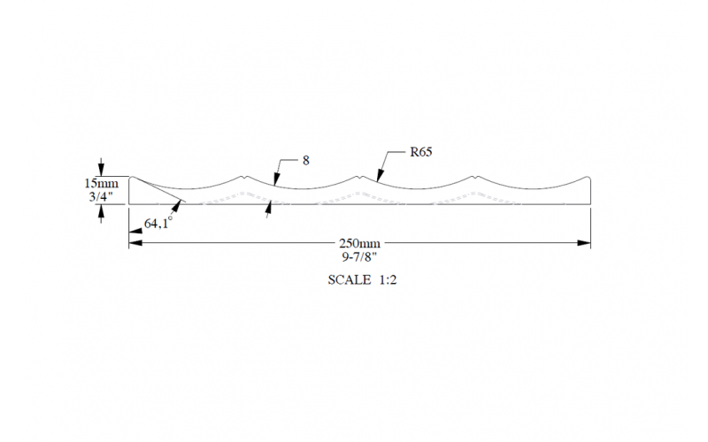 3D стеновая панель Orac W114-2600