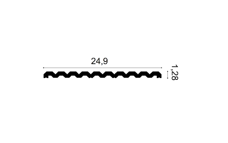 3D стеновая панель Orac WX213-2600