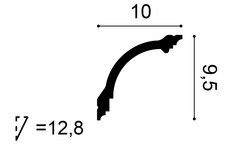 Карниз Orac CB512