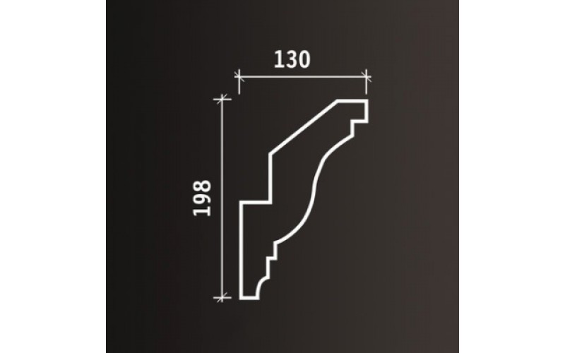 Европласт КАРНИЗ ГИБКИЙ 1.50.273