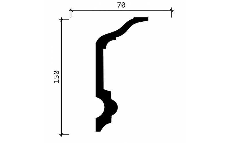 DD505 Карниз ДекорДизайн