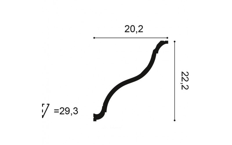 Карниз Orac C335
