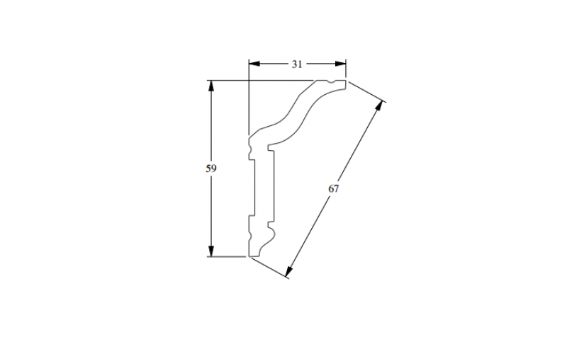 Карниз Orac CX141