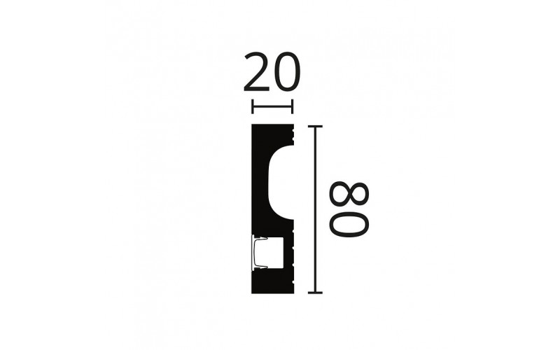 Плинтус NMC Wallstyl IL11