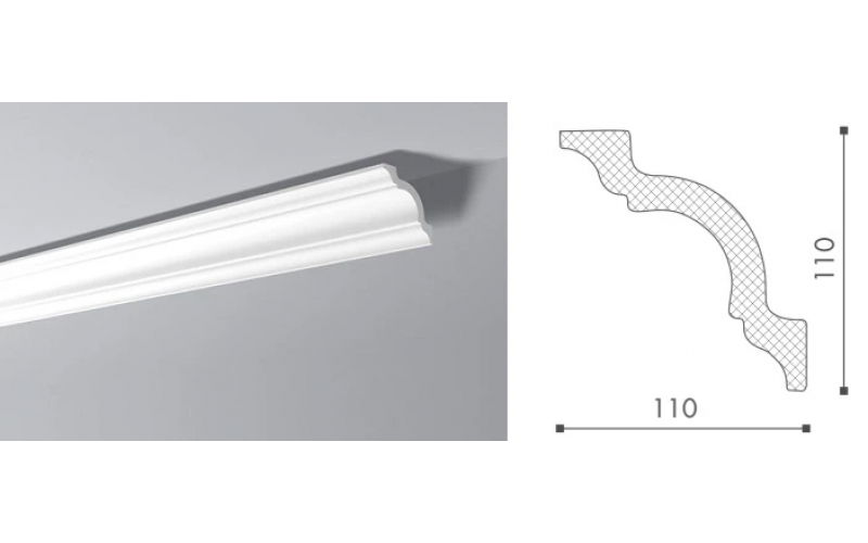 Плинтус NMC A (LX-150)