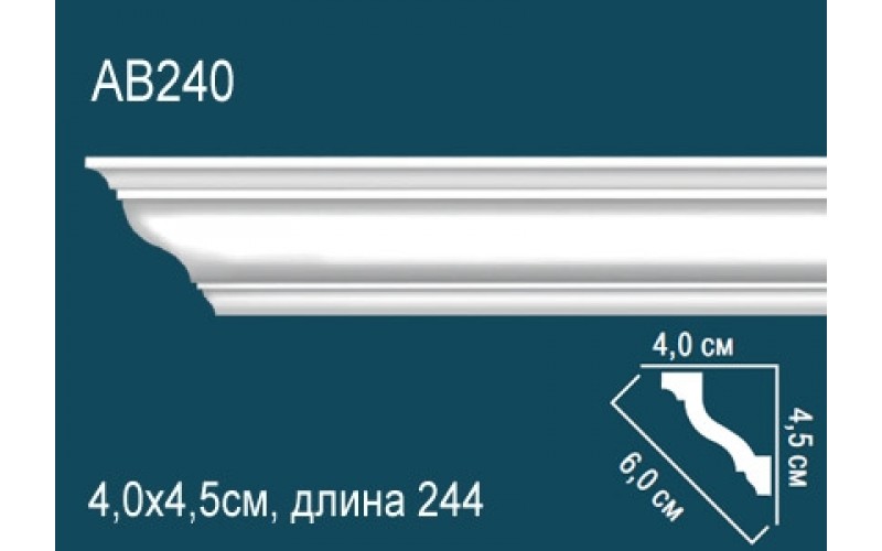 Лепной декор Perfect Карниз AB240