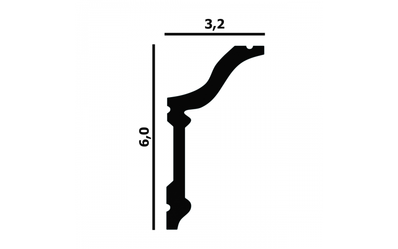 Лепной Декор Perfect Plus Карниз P93