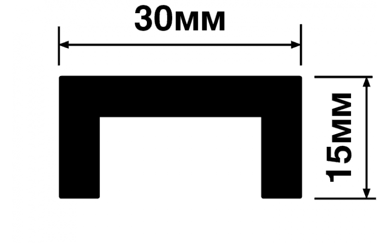 Молдинг HI WOOD LB30