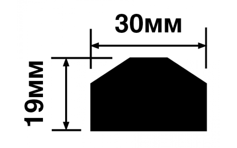 Молдинг HI WOOD TRS30