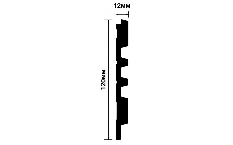 Панель HI WOOD LV121 BU22