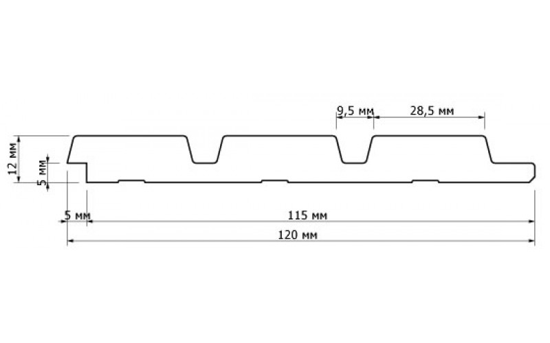 Панель HI WOOD LV124 S381A