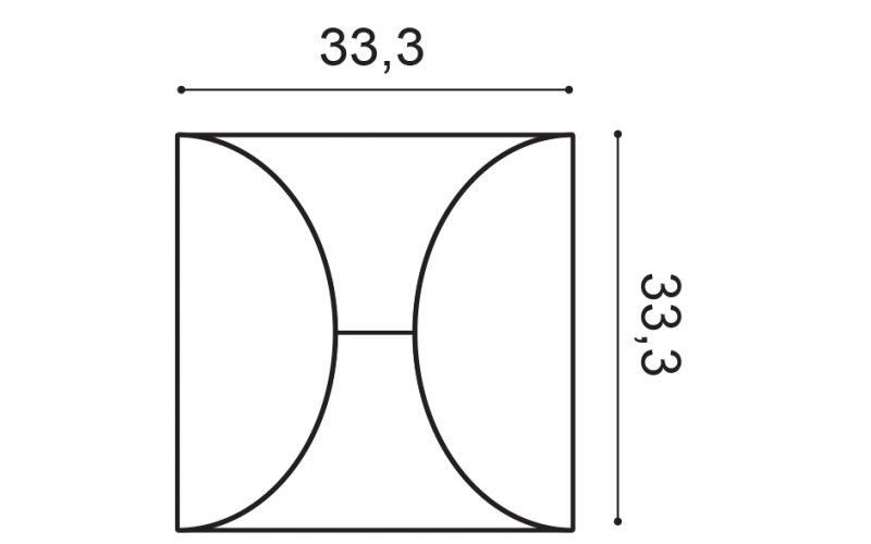 3D Стеновая панель Orac W107