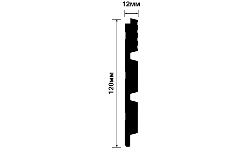 Панель HI WOOD LV124L GN68