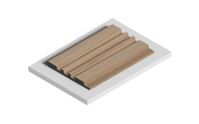 Панель HI WOOD LV121 BR417