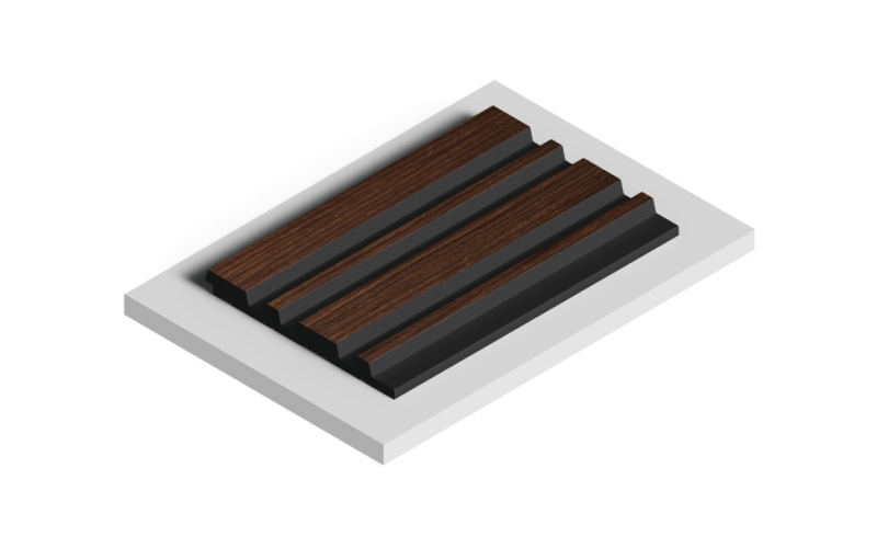 Панель HI WOOD LV122 BR396K