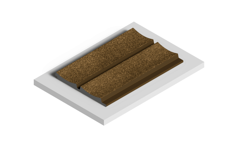 Панель HI WOOD LV125 G387