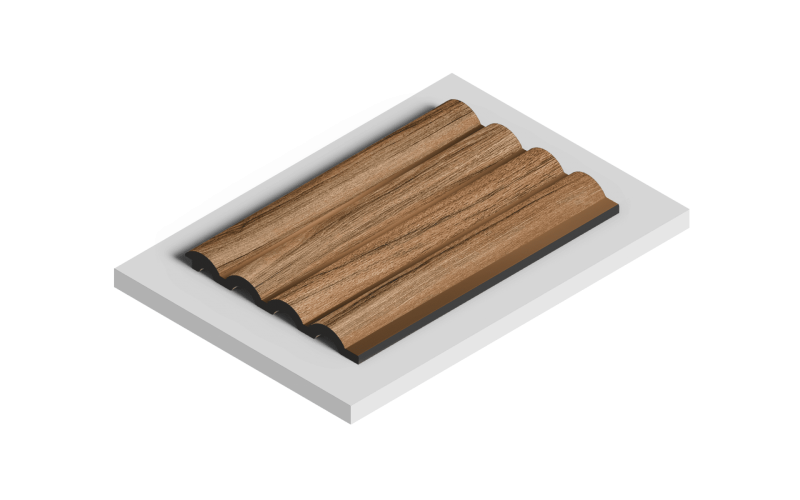 Панель HI WOOD LV140 BR495