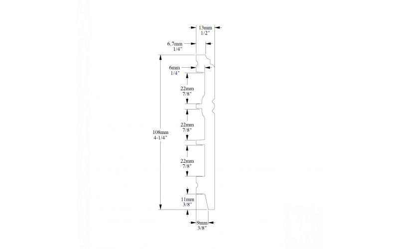 Плинтус Orac SX105F