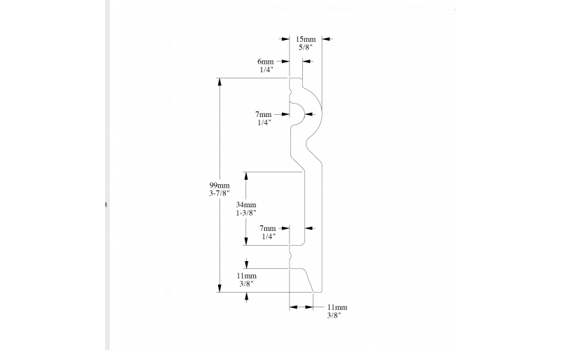 Плинтус Orac SX137F