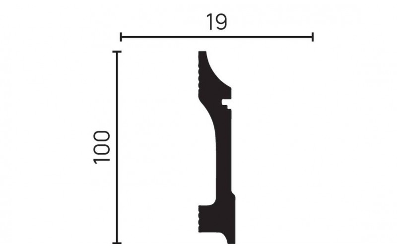 DD711 Плинтус ДекорДизайн