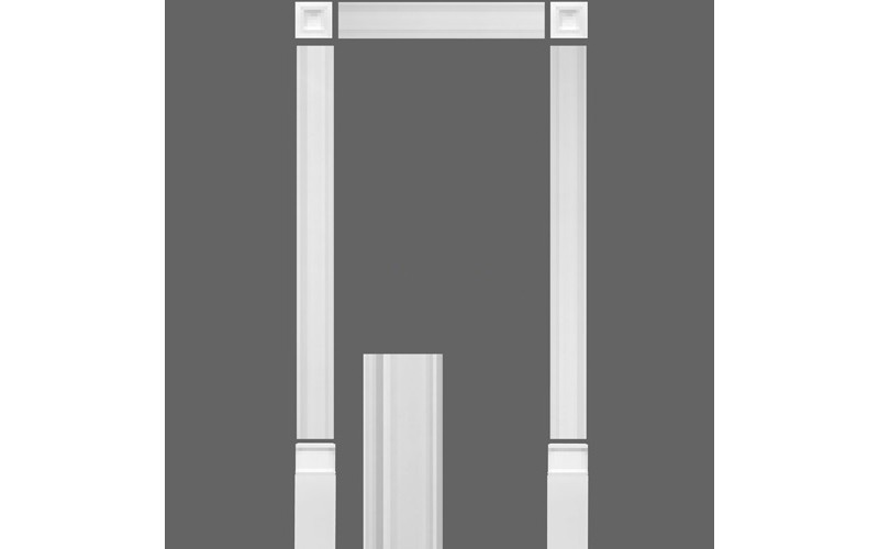 Обрамление дверей Orac D200 / Квадрат для обрамления дверных проемов