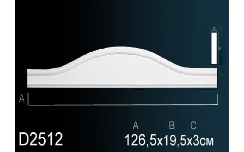 Лепной декор Perfect Обрамление дверного проёма D2512