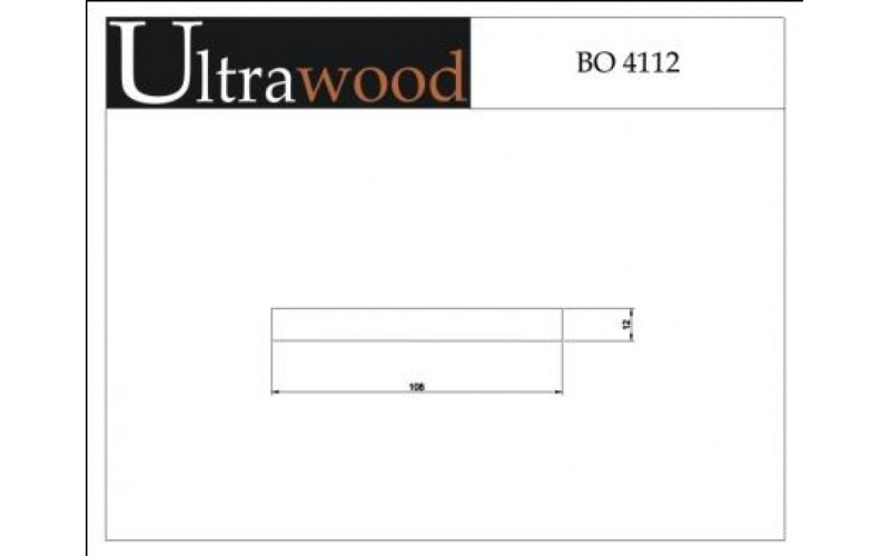 Профиль Ultrawood BO 4112 i / Обрамление дверного проема