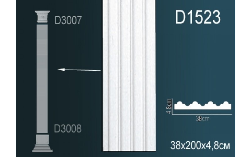 Лепной декор Perfect Пилястры D1523