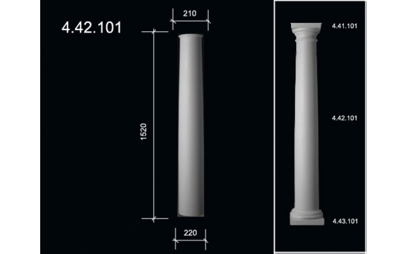 Комплект Колонны Европласт 4.41.101+4.42.101+4.43.101