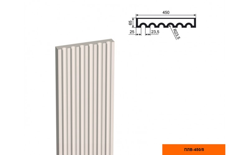 Пилястра составная Lepninaplast  ПЛВ-450/5