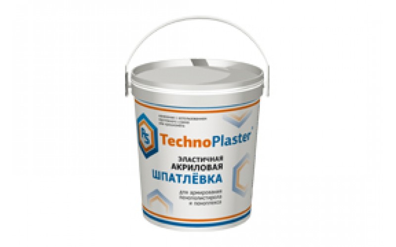 Эластичная шпатлёвка PS-TechnoPlaster 1.5 кг